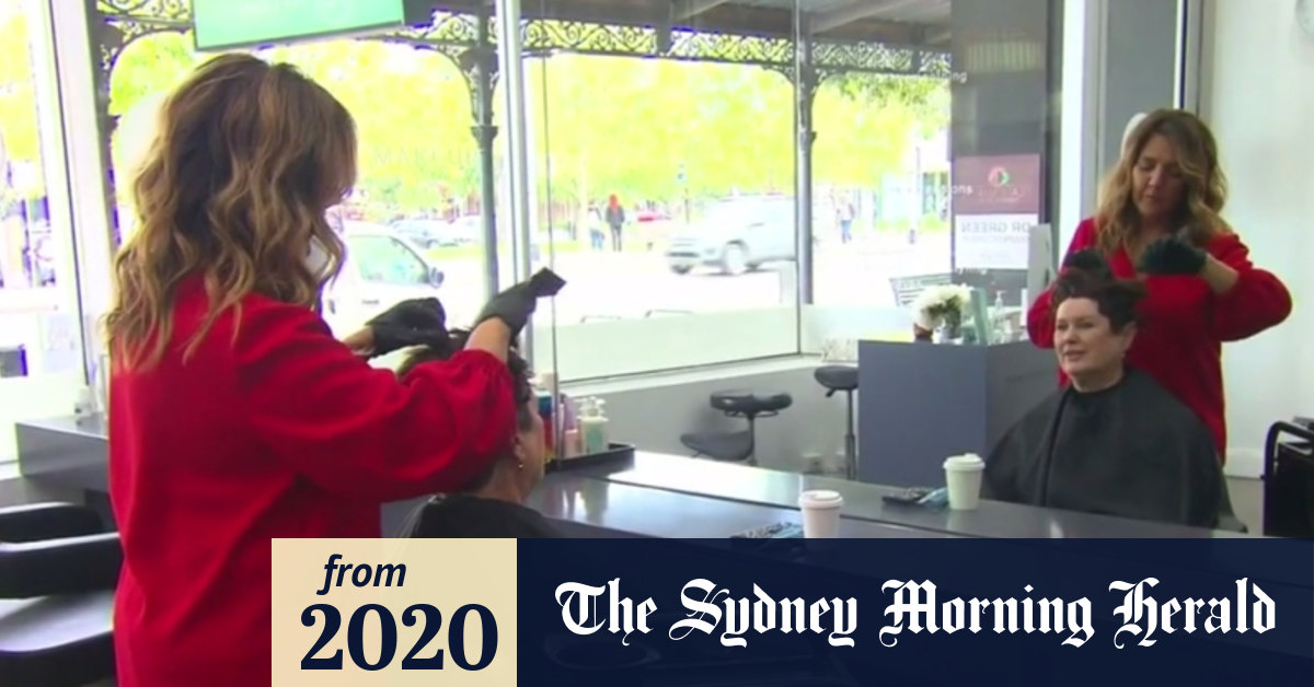 Video Coronavirus Hairdresser time limit lifted